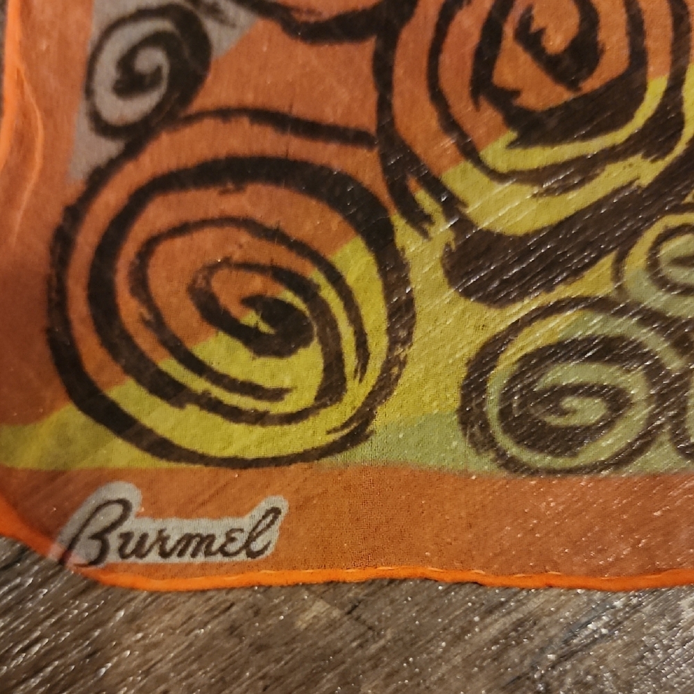 Colorful Swirl Pattern Scarf - Picture 2 of 2
